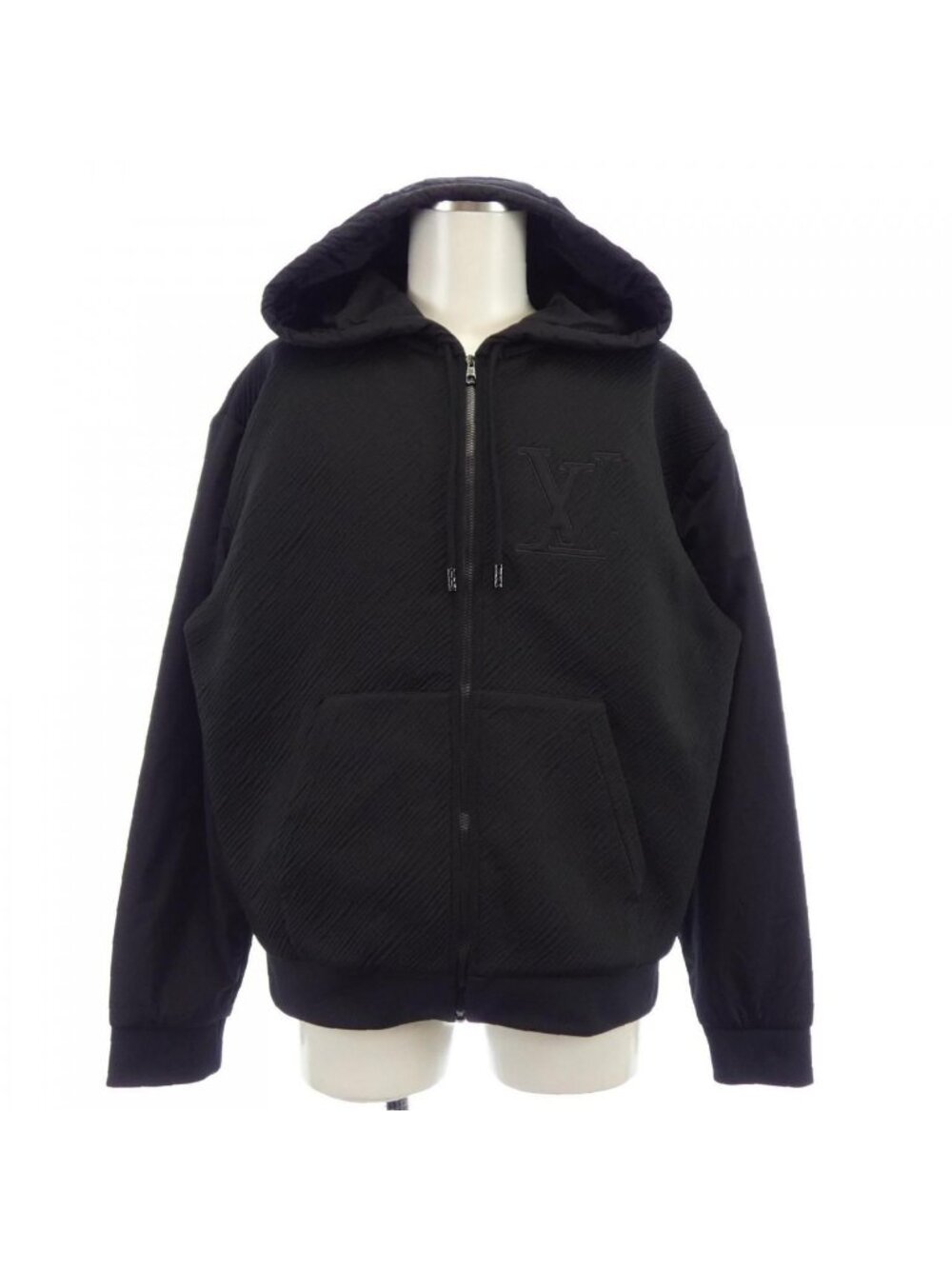 Louis Vuitton Hybrid Zip Technical Cotton Hoodie